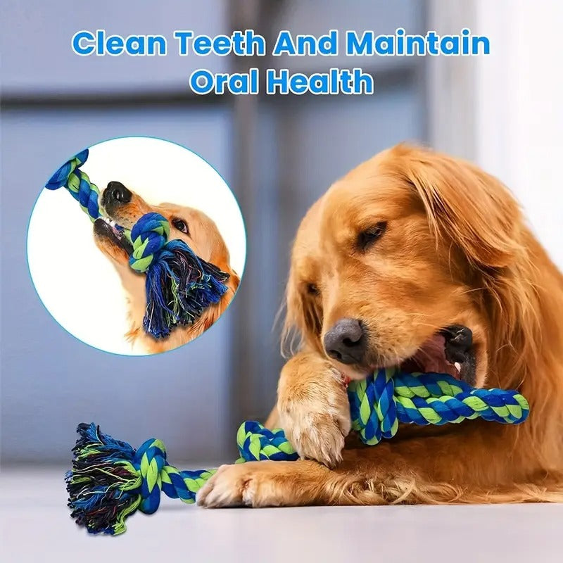 Dog Rope Toys For Large And Medium Aggressive Chewers, 2 Pack Heavy Duty Dog Rope Toy For Large Breed, Indestructible Dog Chew Toys, Tug Of War Dog Toy