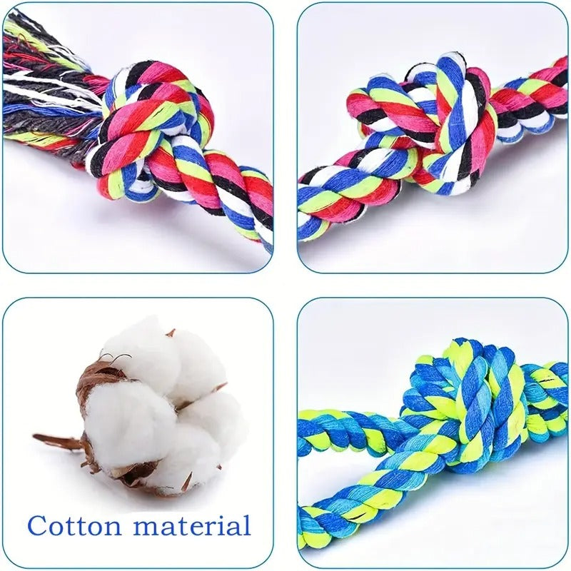 Dog Rope Toys For Large And Medium Aggressive Chewers, 2 Pack Heavy Duty Dog Rope Toy For Large Breed, Indestructible Dog Chew Toys, Tug Of War Dog Toy