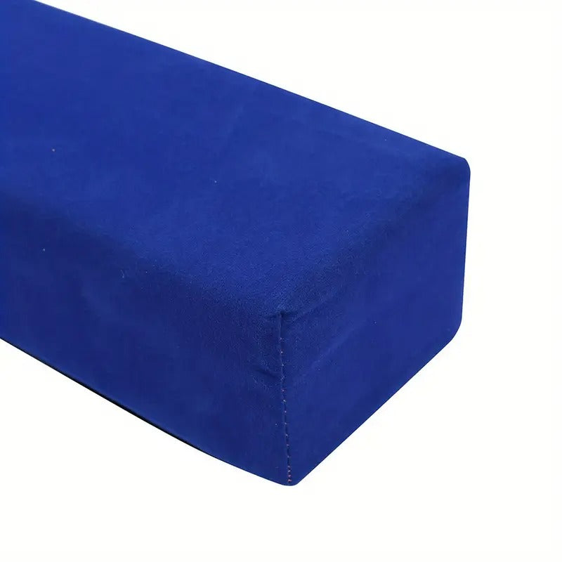 7ft Blue Folding Balance Beam for Gymnastics Training – Durable Wood & Fabric Design, Stainless Steel Feet, 2.2m Length, Ideal for Beginners, Home Workouts, and Women’s Day Activities, FDIT