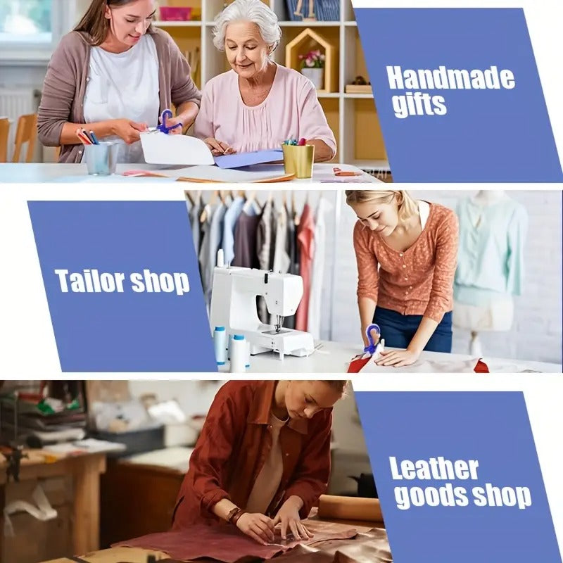 2-in-1Multifunctional Scissors with Tape Dispenser, Stainless Steel Blades - Ideal for Gift Wrapping, Crafts & Opening Packages - User-Friendly Office & Home Use, Gift Wrapping Tool|Versatile Scissors