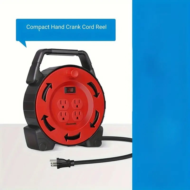 30Ft Red Hand-Held Reel HCRB30B