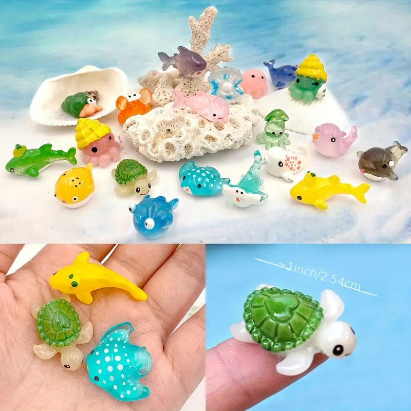 20pcs Ocean-Themed Bath Bombs with Surprise Toys Inside – Natural, Fizzy & Foaming for Sensitive Skin, Chamomile Scented, Sea Animal Shapes (Whale, Turtle, Octopus), Perfect for Kids’ Bath