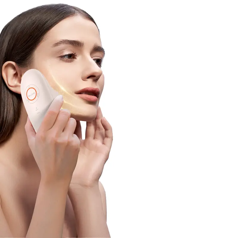 3-in-1 massager is suitable forBack, Belly, Waist, Arms, Legs-White/pink