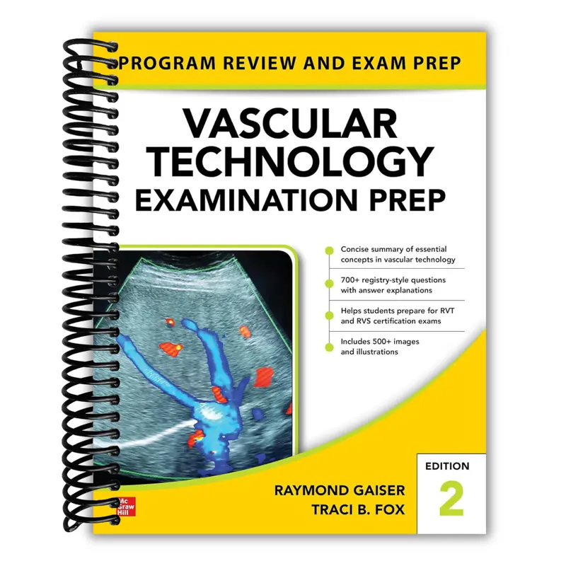 Vascular Technology Examination PREP, Second Edition (Spiral Bound)