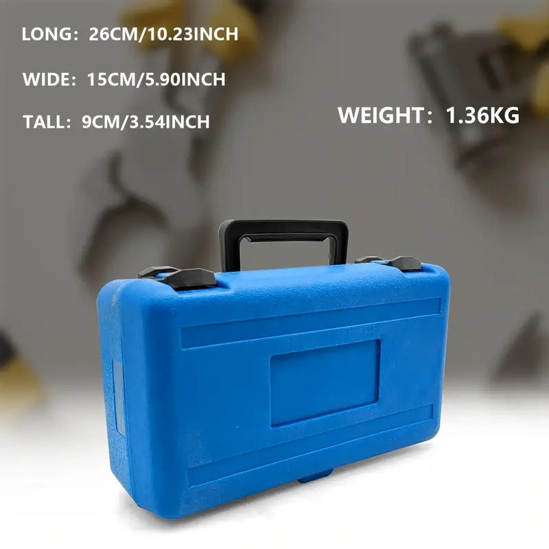 [Bearing Press Kit] 10pcs Bearing Press Kit | Bearing Race and Seal Bushing Driver Installation Set with Seal Driver and 9 Bearing Adapters - Seal Installation Bearing Driver Kit for Bearing