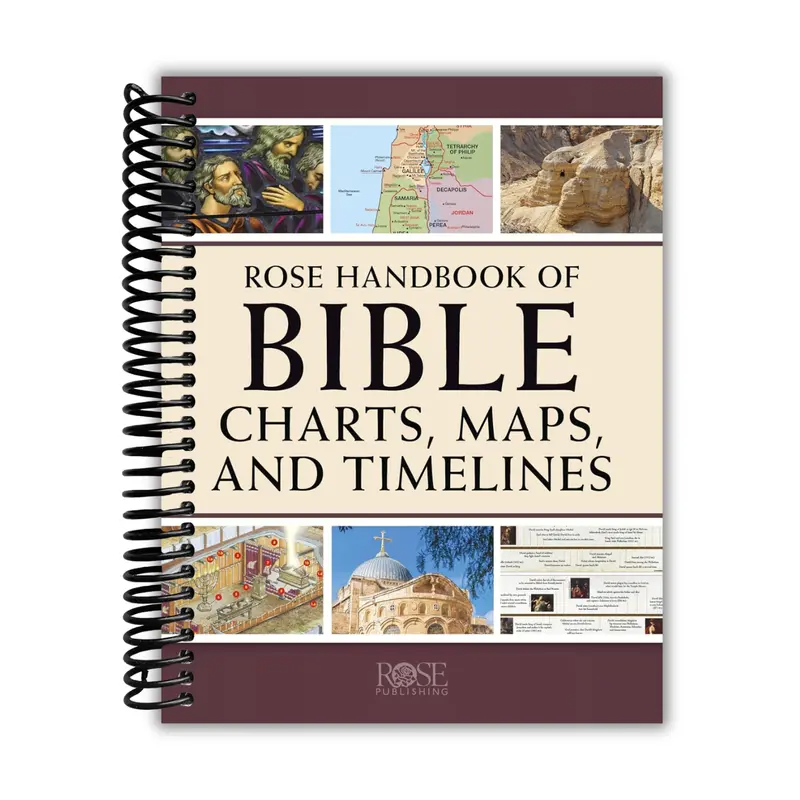 Rose Handbook of Bible Charts, Maps, and Timelines (Spiral Bound)