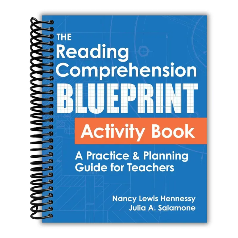 The Reading Comprehension Blueprint Activity Book: A Practice & Planning Guide for Teachers (Spiral Bound)