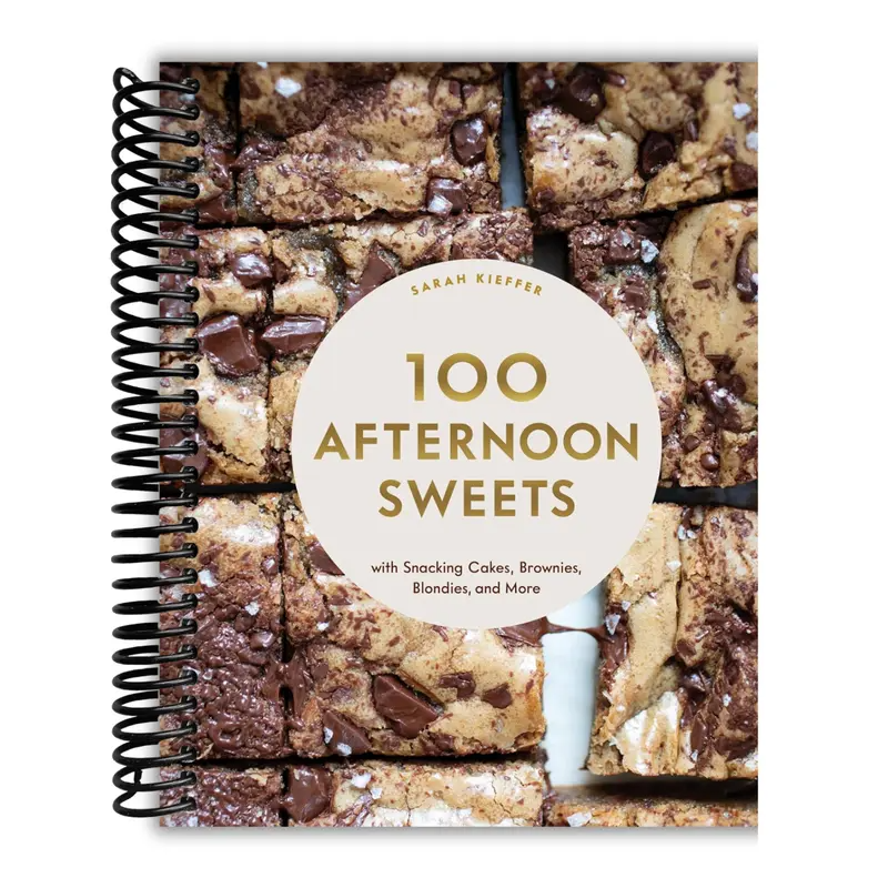 100 Afternoon Sweets: With Snacking Cakes, Brownies, Blondies, and More (Spiral Bound)
