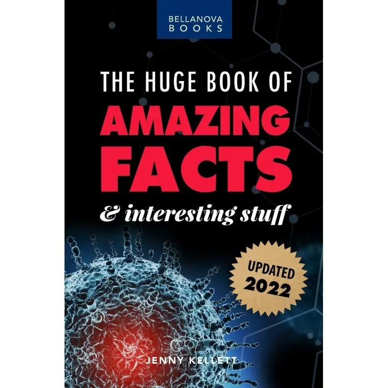 The Huge Book of Amazing Facts and Interesting Stuff 2022:Mind-Blowing Trivia Facts on Science, Music, History + More for Curious Minds