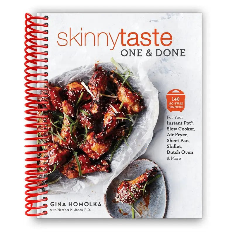 Skinnytaste One and Done: 140 No-Fuss Dinners for Your Instant Pot®, Air Fryer, Sheet Pan, Skillet, and Dutch Oven (Spiral Bound)