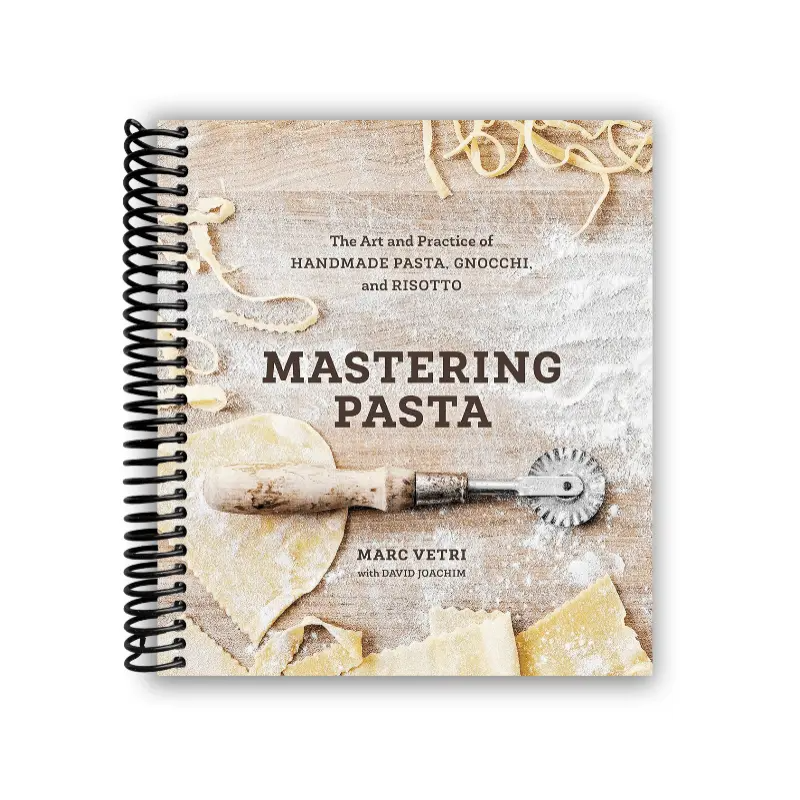 Mastering Pasta: The Art and Practice of Handmade Pasta, Gnocchi, and Risotto (Spiral Bound)