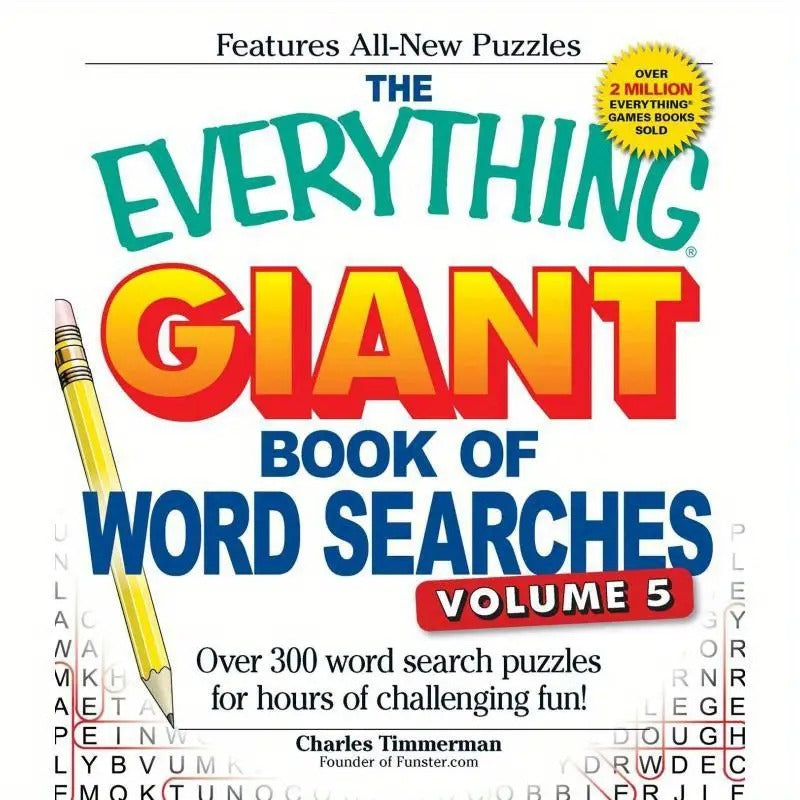 The Everything Giant Book of Word Searches, Volume 5