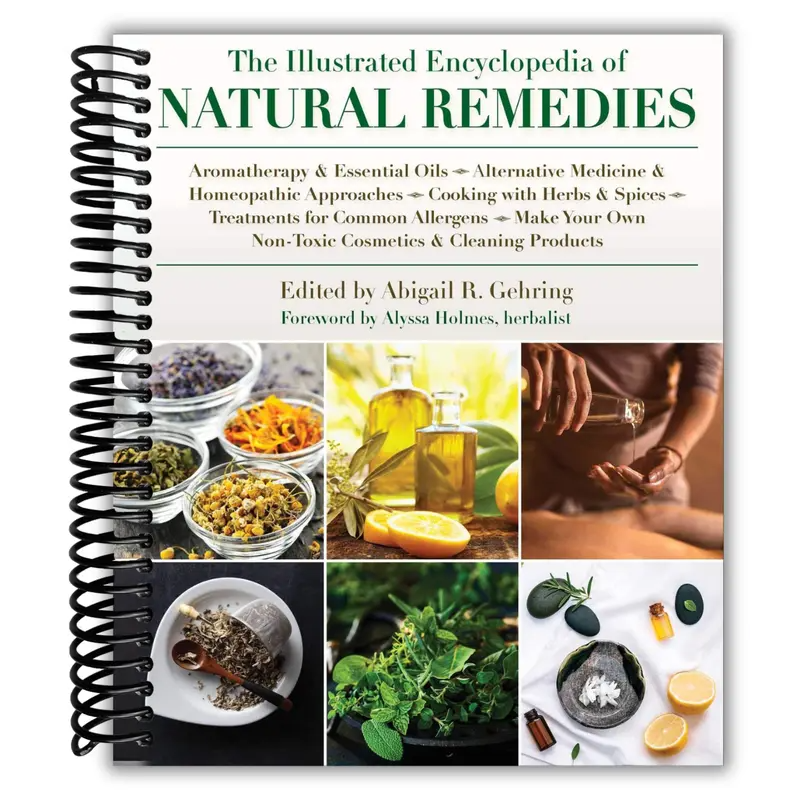 Illustrated Encyclopedia Of Natural Remedies (Spiral Bound)