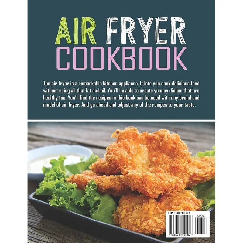 Air Fryer Cookbook: 600 Effortless Air Fryer Recipes for Beginners and Advanced Users (Spiral Bound)