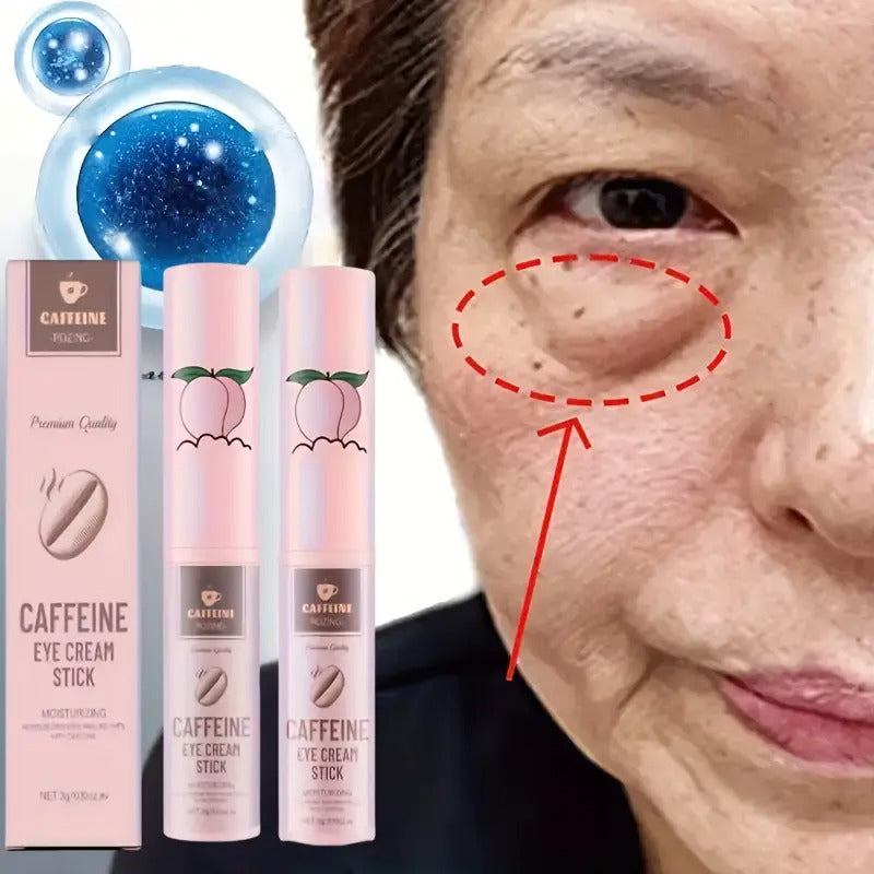Two Sets Newly Upgraded, Instant Lift Firm Eye Cream, Contains Caffeine Ceramides NP, Suitable for Swollen Eye And Dark Circles, The Look Of Dulldark Circles